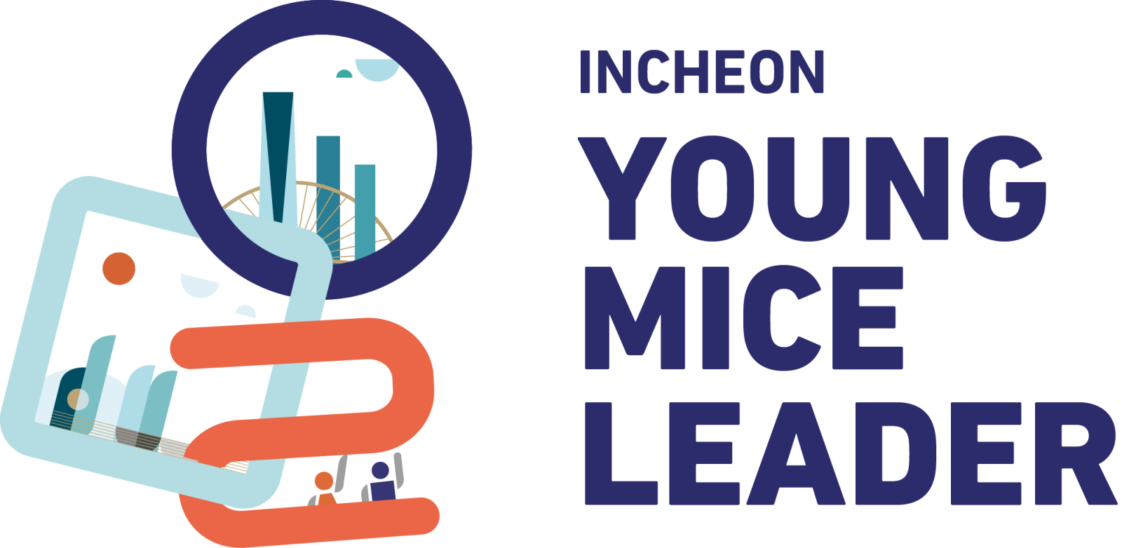 인천 Young MICE 리더 로고 이미지